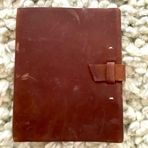 NWOT Distressed Leather Journal